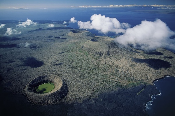 galapagos volcanoes of galapagos islands