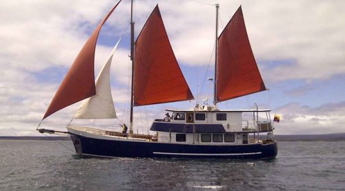 samba yacht of galapagos islands