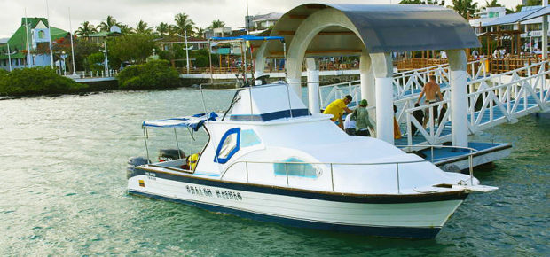 marine taxi boat galapagos islands