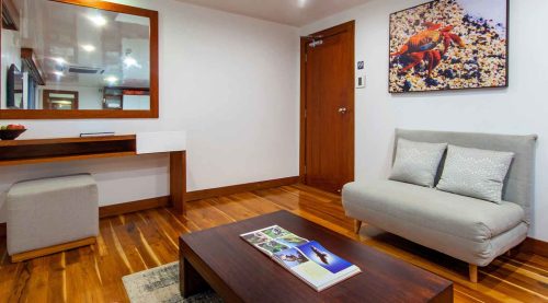 infinity yacht waiting room of galapagos islands tours