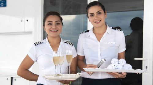 stella maris yacht crew of galapagos islands tours