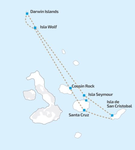 humboldt-map - GALAPAGOS ISLANDS Galasam Group